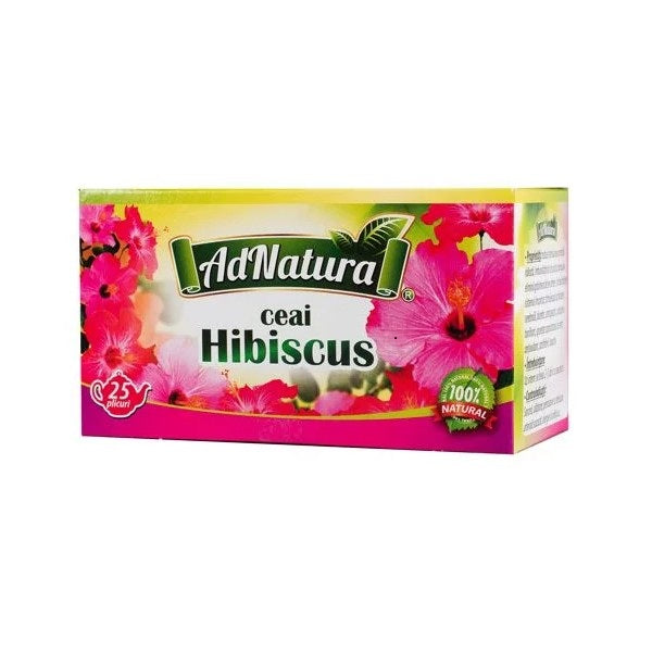 Ceai de hibiscus 1,5gr*20dz - Adserv