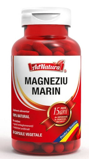 Magneziu marin 30cps - Adserv