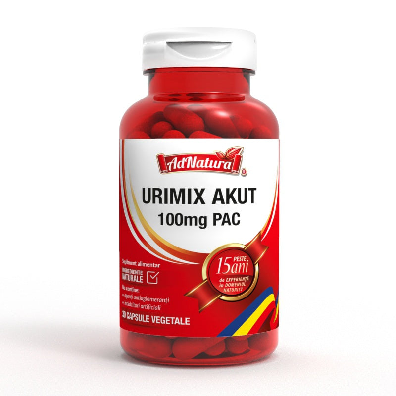 Urimix akut 100mg 30cps - Adserv