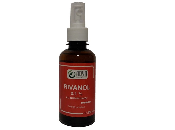 Rivanol 0,1%  spray 200ml - Adya Green Pharma