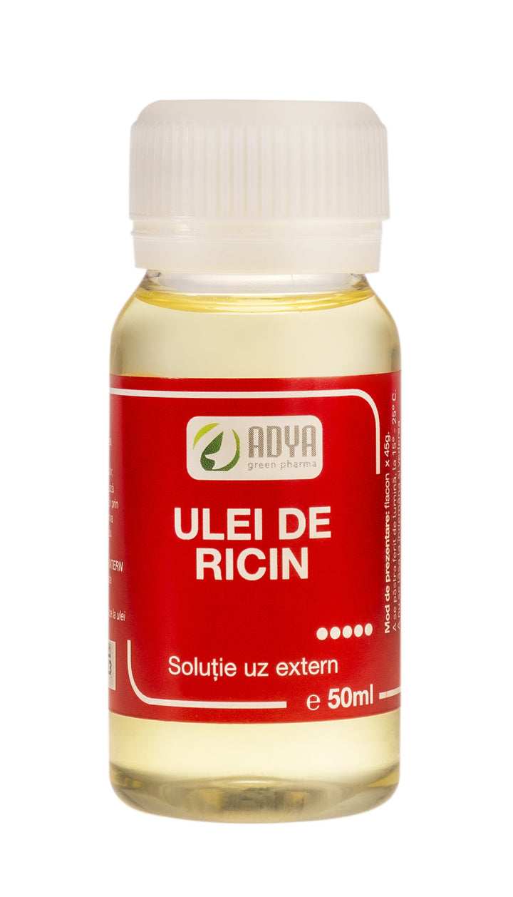 Ulei de ricin 45gr(50ml) - Adya Green Pharma