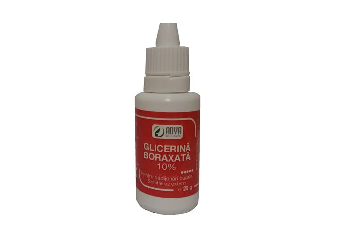 Glicerina boraxata 10%  20gr - Adya Green Pharma