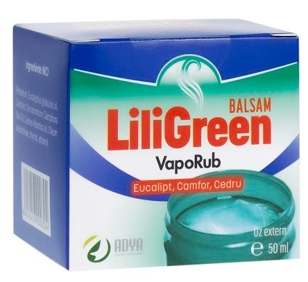 Liligreen vaporub 50ml - Adya Green Pharma