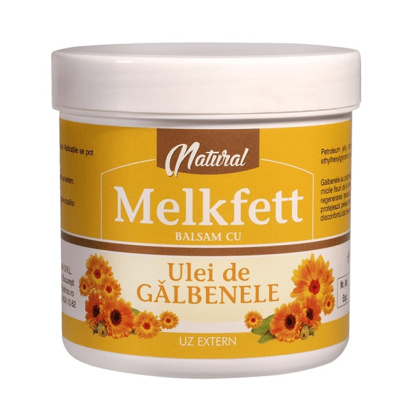 Melkfett balsam cu ulei de galbenele 250ml - Adya Green Pharma