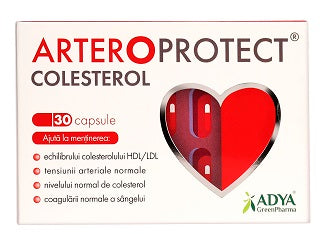 Arteroprotect colesterol 30cps - Adya Green Pharma
