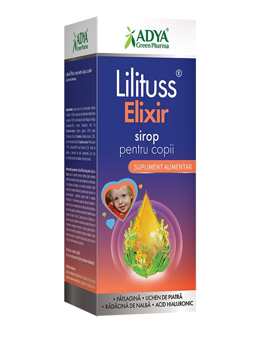 Lilituss elixir sirop pentru copii 180ml - Adya Green Pharma