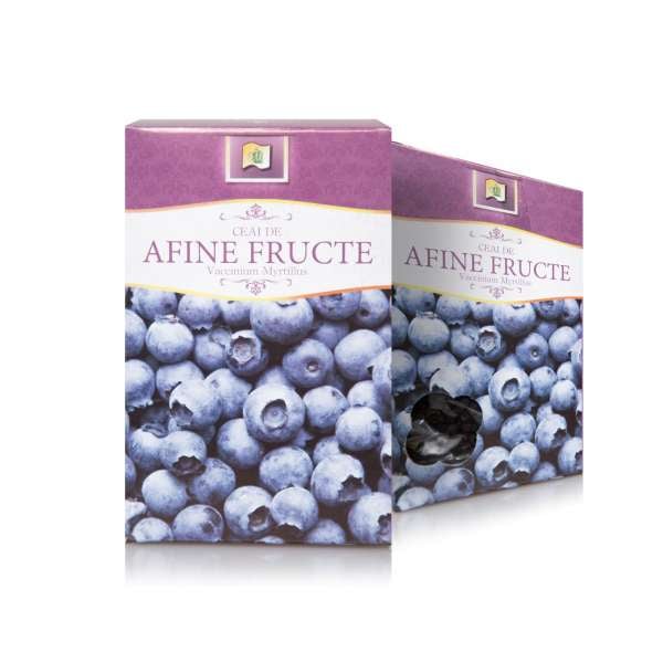 Ceai de afine fructe 50gr - Stef Mar