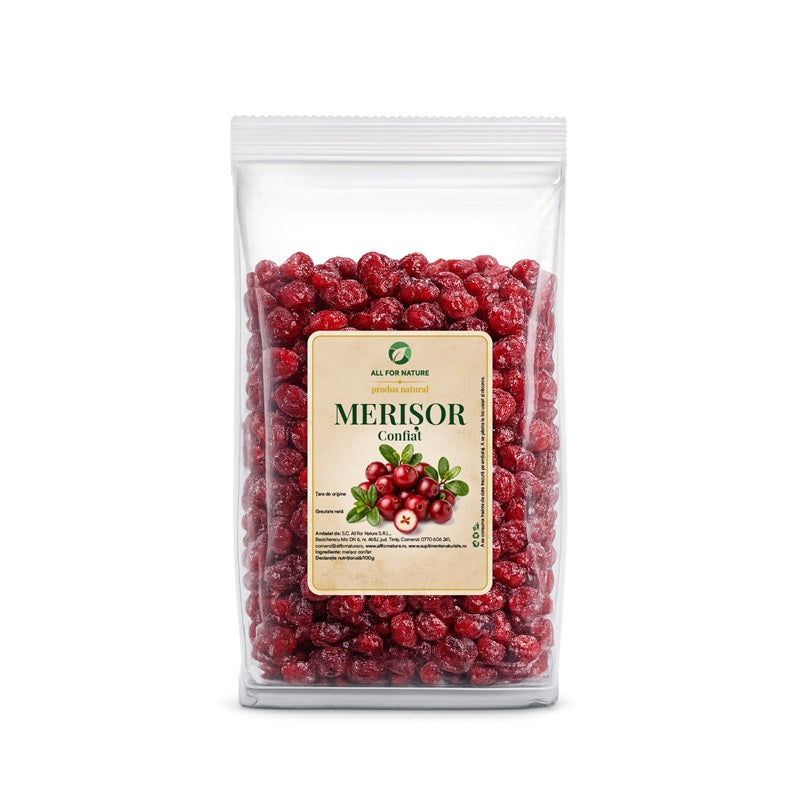 Merisoare confiate, 100g - All For Nature