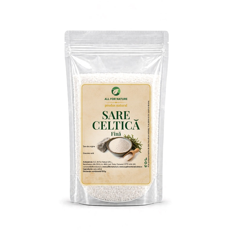 Sare celtica fina, 500g - All For Nature