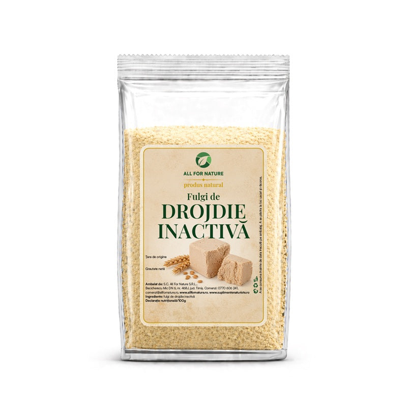 Fulgi de drojdie inactiva, 100g - All For Nature