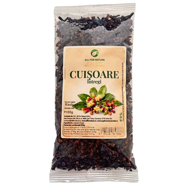 Cuisoare intregi, 100g - All For Nature