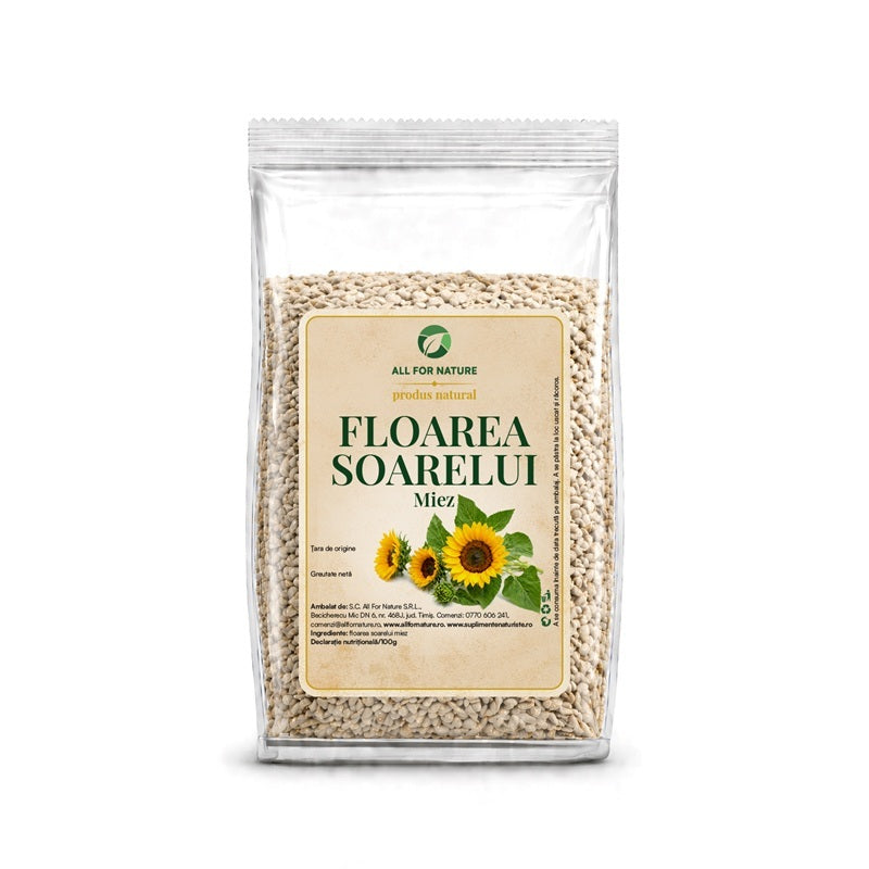 Miez de floarea-soarelui, 200g - All For Nature