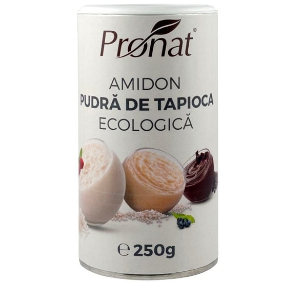 Amidon-pudra de tapioca eco 250gr - Pronat