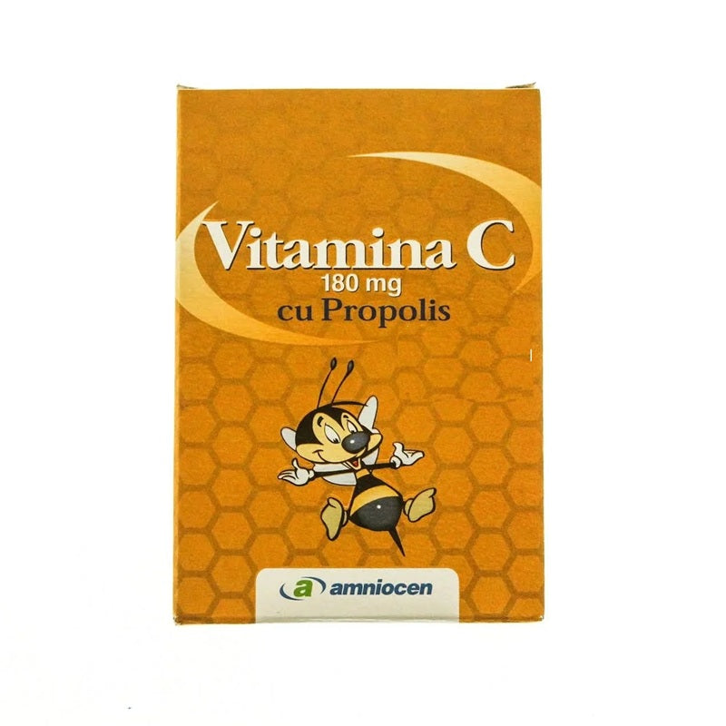 Vitamina c propolis 180mg 24cpr - Amniocen