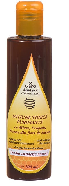 Lotiune tonica purifianta 200ml - Apidava