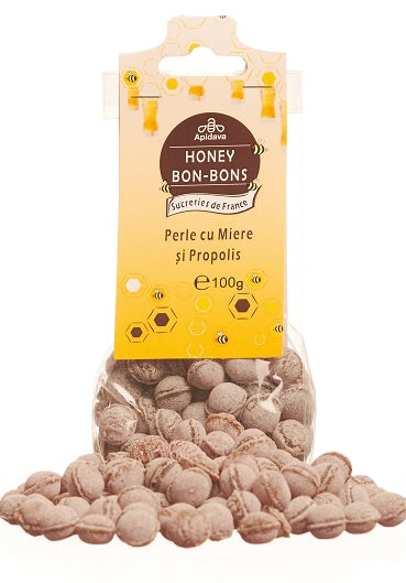 Perle cu miere si propolis 100 gr-APID.00017
