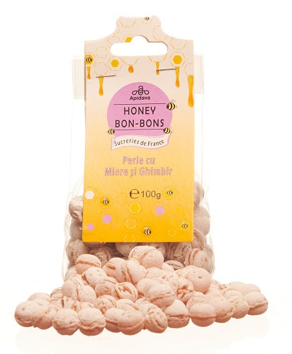 Perle miere&ghimbir 100gr - Apidava