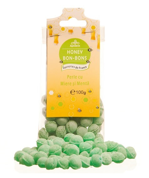 Perle cu miere si menta 100 gr-APID.00023
