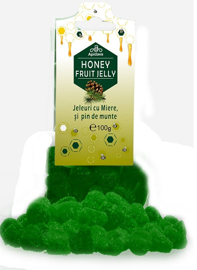Jeleuri miere si pin 100gr - Apidava