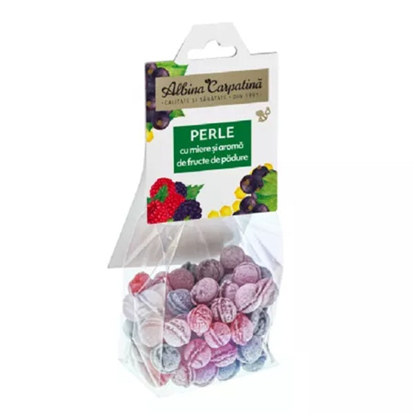 Perle miere+fructe padure 100gr - Apicola Pastoral Georgescu