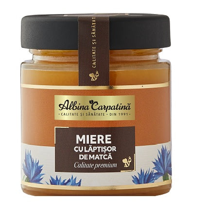 Miere cu laptisor de matca 270gr - Apicola Pastoral Georgescu
