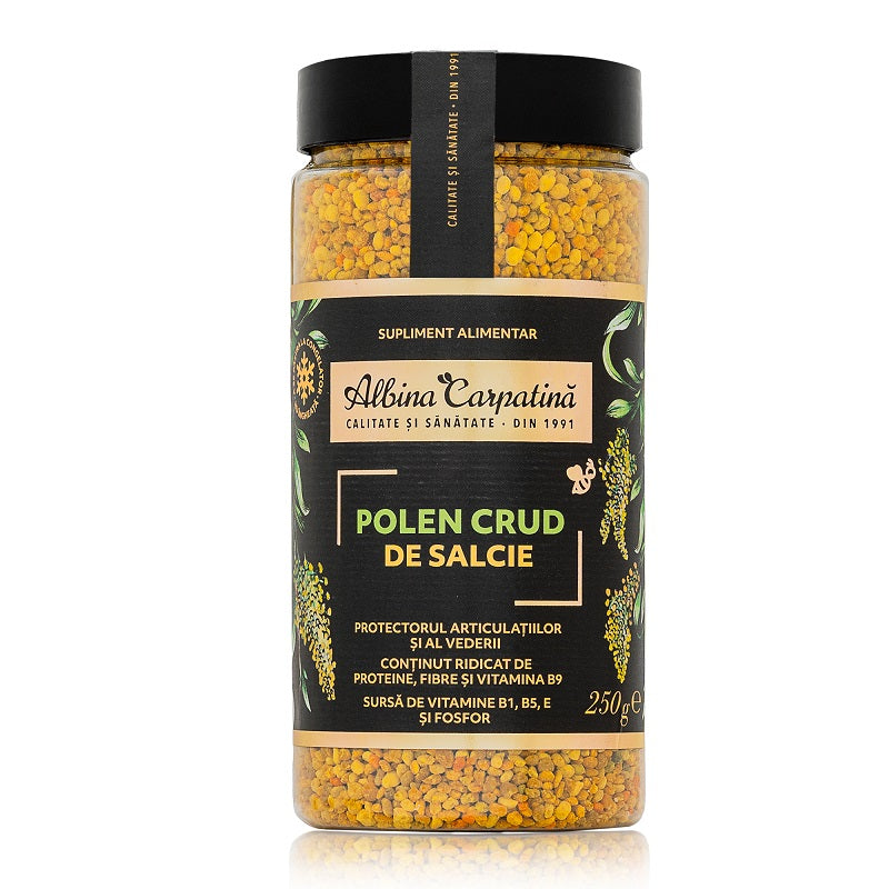 Polen crud salcie 250gr - Apicola Pastoral Georgescu