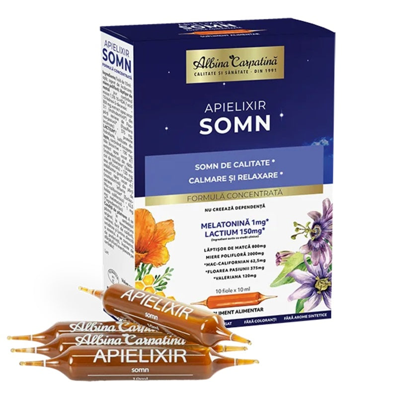 API Elixir pentru somn, 10 ml x 10 fiole-APPG.00196
