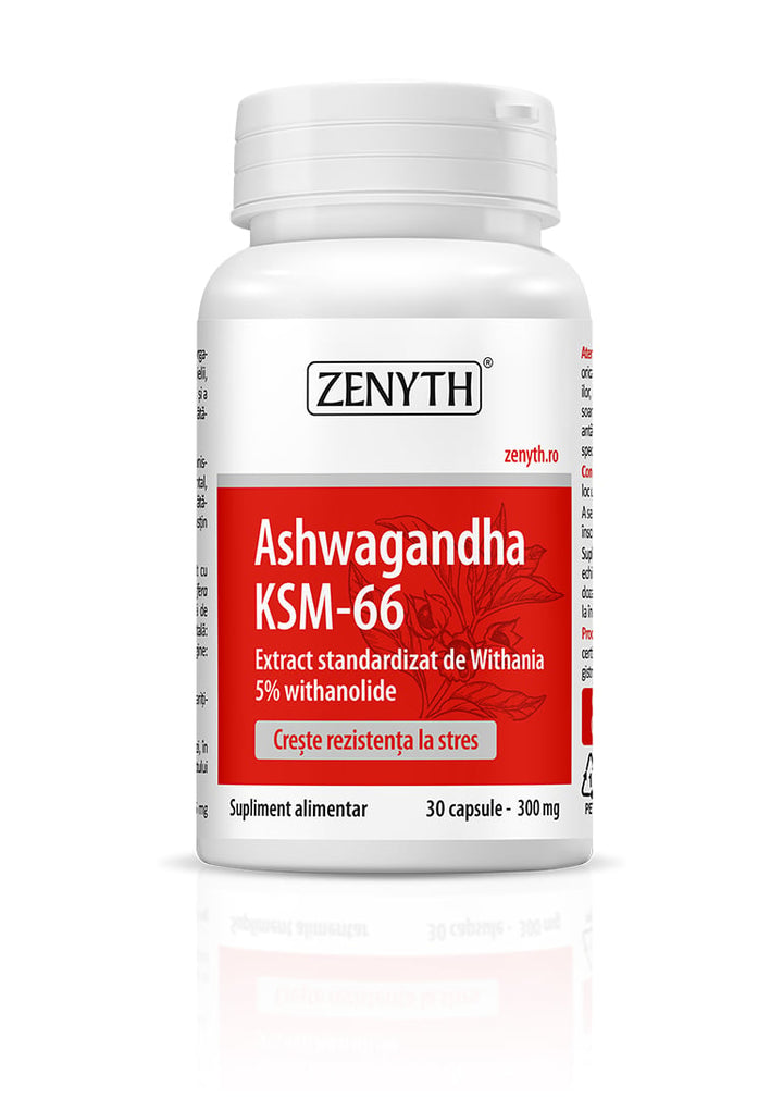 Ashwagandha ksm-66 300mg 30cps - Zenyth Pharmaceuticals