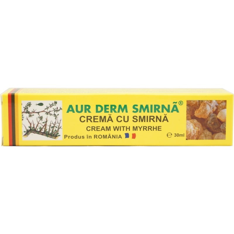 Aur d-cr cu smirna 5%  30ml - Laur Med
