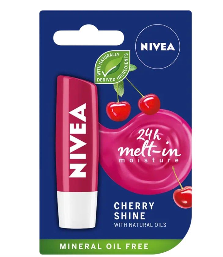 Balsam buze hranitor cu cirese 4,8g/5,5ml - Nivea