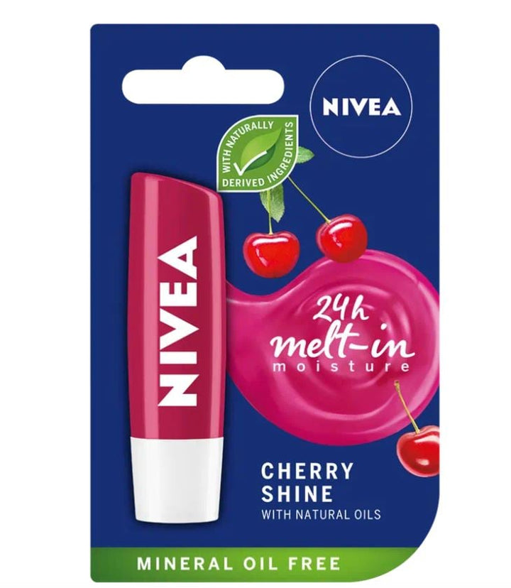Balsam buze hranitor cu cirese 4,8g/5,5ml - Nivea