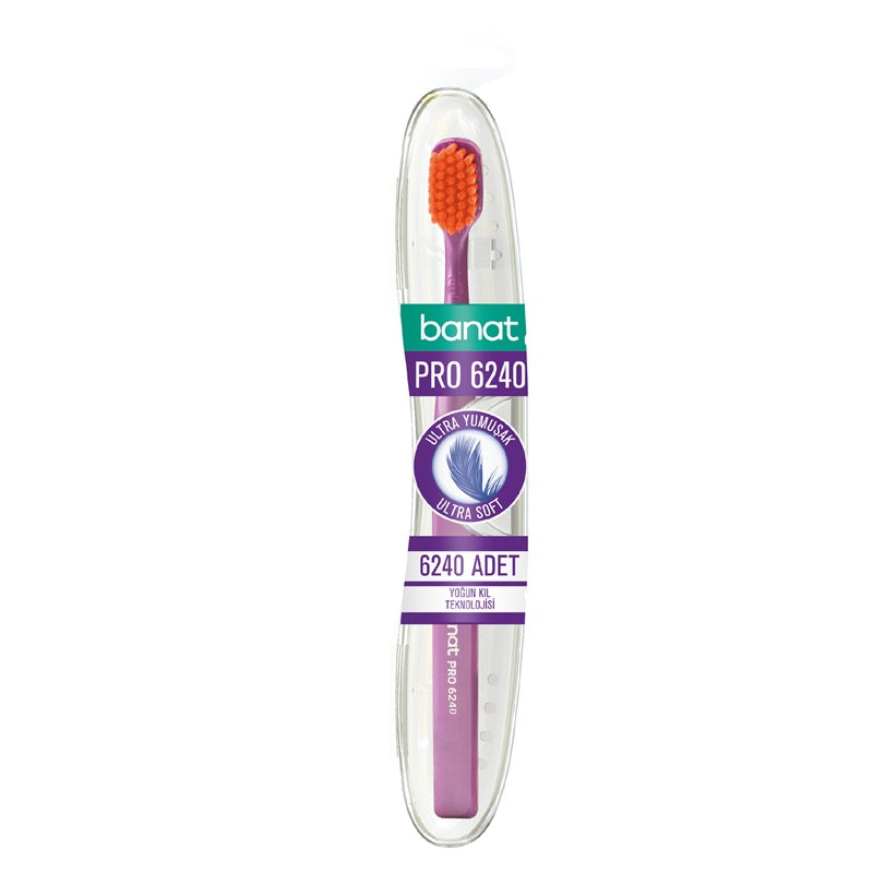 Periuta dinti pro 6240 etui calatorie ultra soft 1buc - Banat