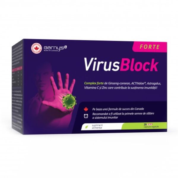 Barny's virusblock forteâ„¢ 20cps - Good Days Therapy