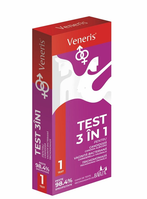 Veneris test 3 in 1, 1 bucata in cutie-BARZ.00003