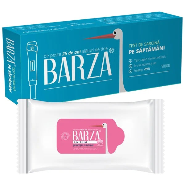 Barza test de sarcina pe sapt.+ serv.umede pch - Blue Cross