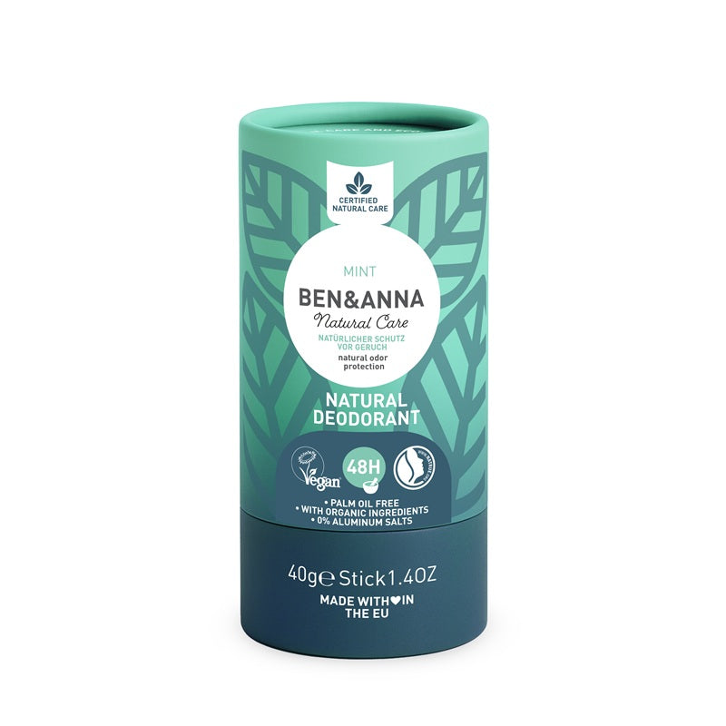 Deodorant Stick Natural Mint, 40g – BEN&ANNA