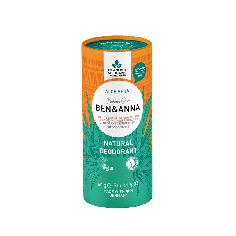 Deodorant Stick Natural Aloe Vera, 40g – BEN&ANNA