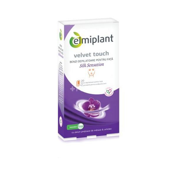 Silk sensation benzi depilatoare fata 20buc - Elmiplant