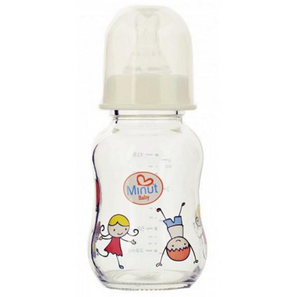 Biberon sticla minut 125ml - Vision Trading