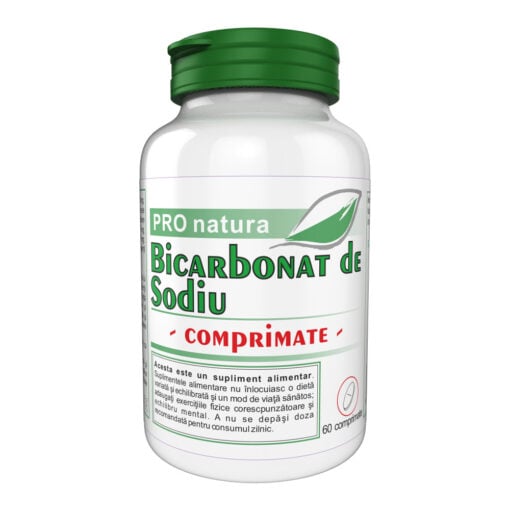 Bicarbonat de sodiu 60cpr - Medica