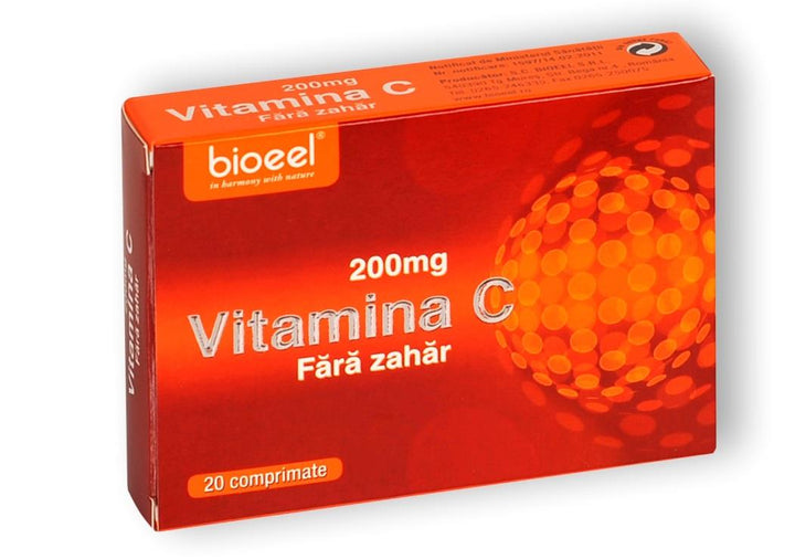 Vitamina C 200 mg, 20 comprimate-BIOE.00037