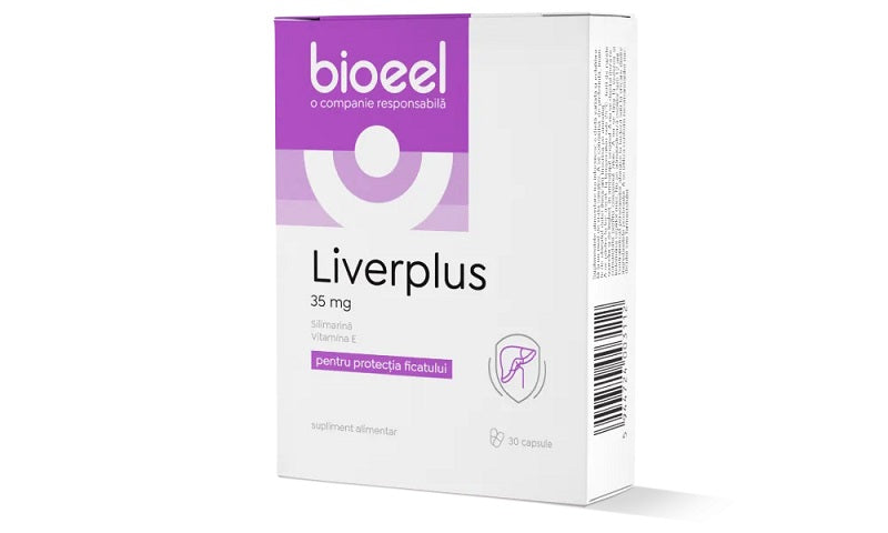 Liverplus (protectie hepatica)35mg 30cps - Bioeel Manufacturing