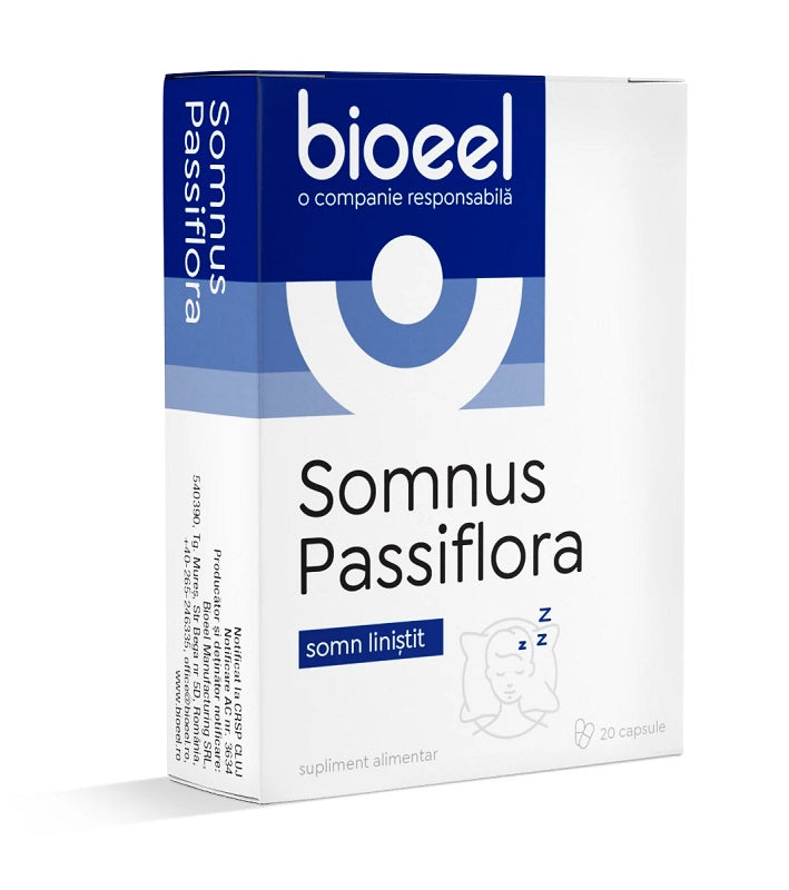 Somnus passiflora 20cps - Bioeel Manufacturing