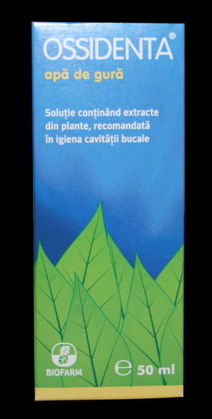 Apa de gura Ossidenta, 50 mililitri-BIOF.00001