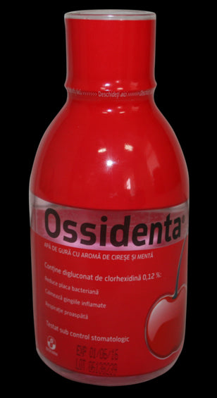 Apa de gura Ossidenta cu cirese si menta, 250 mililitri-BIOF.00078