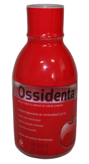Apa de gura ossidenta cirese+menta 250ml - Biofarm
