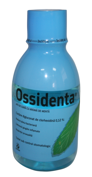 Apa de gura ossidenta menta 250ml - Biofarm