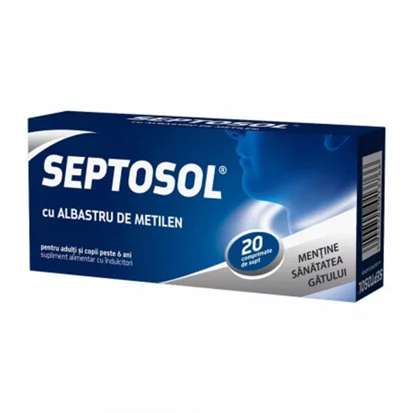 Septosol albastru de metilen 20cpr - Biofarm