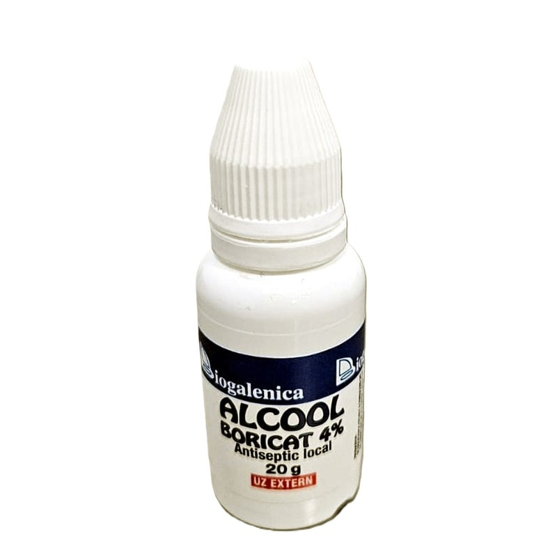Alcool boricat 4% 20gr - Biogalenica