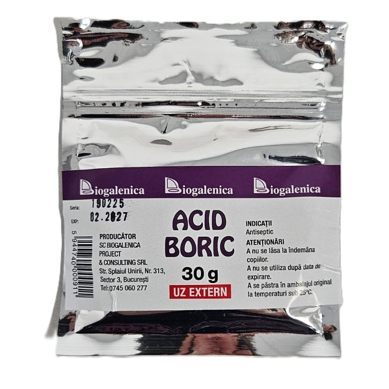 Acid boric 30gr - Biogalenica